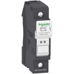 DF101 | Schneider 1P 32A Kartuş Sigorta Yuvası - 10x38 mm Sigorta İçin