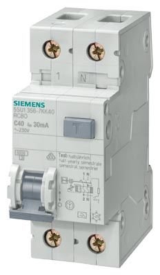 UMA RÖLELİ >N< OTOMAT); C25A; 4.5kA; 240V; 30mA; MONOFAZE