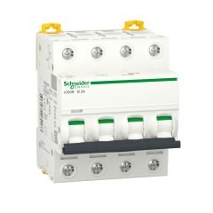 A9F73402 | Schneider Otomatik Sigorta - 2 Amper, 4 Kutup , 6kA, B Eğrisi