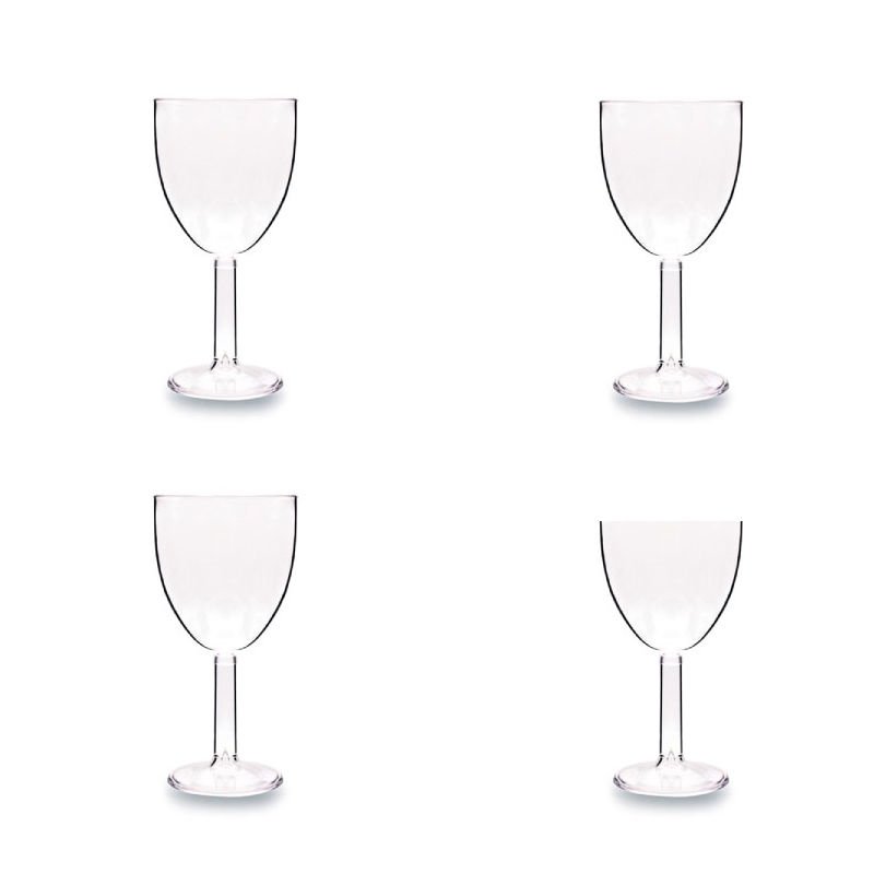 KIRILMAZ ŞARAP KADEHİ 250 ML (4'LÜ)