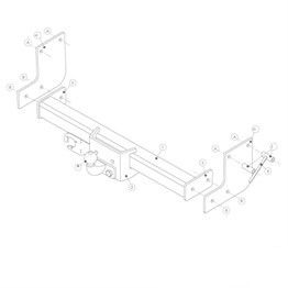 FORD Transit Pick-Up Kamyonet Çeki Demiri 2000-2013