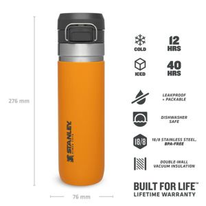 STANLEY GO QUICK FLIP SOĞUK SU TERMOSU 0.70 LT TURUNCU