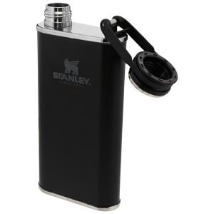 Stanley Klasik Paslanmaz Çelik Cep Matarası 0.23 Lt Siyah