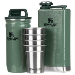 Stanley Adventure Çelik Shot Bardak ve Matara Seti Yeşil