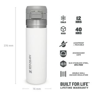 STANLEY GO QUICK FLIP SOĞUK SU TERMOSU 0.70 LT BEYAZ