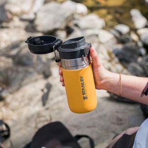 Stanley GO Quick Flip Paslanmaz Çelik Soğuk Su Termosu 0.47 LT Turuncu