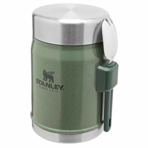 Stanley Klasik Paslanmaz Çelik Yemek Termosu Kaşıklı 0,40 LT Yeşil