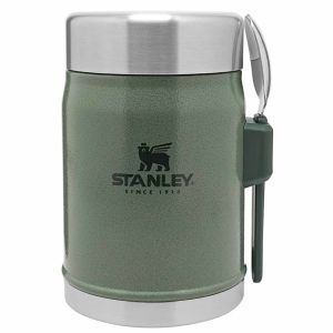 Stanley Klasik Paslanmaz Çelik Yemek Termosu Kaşıklı 0,40 LT Yeşil
