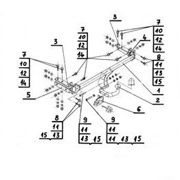 FIAT Uno Çeki Demiri