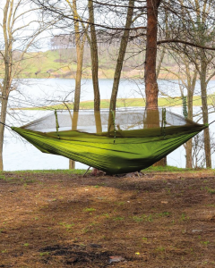 CAMPOUT CİBİNLİKLİ HAMAK KIRMIZI
