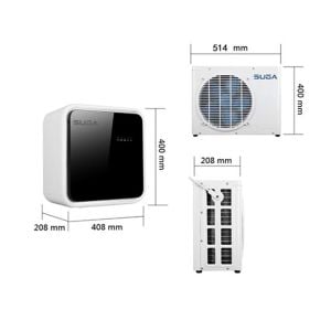 Suga Karavan Taşınabilir Mobil Klima 220V 7000 BTU