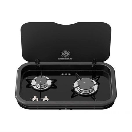 Thetford Hob165 Çift Gözlü Cam Kapaklı Ocak (TFSHB16599)