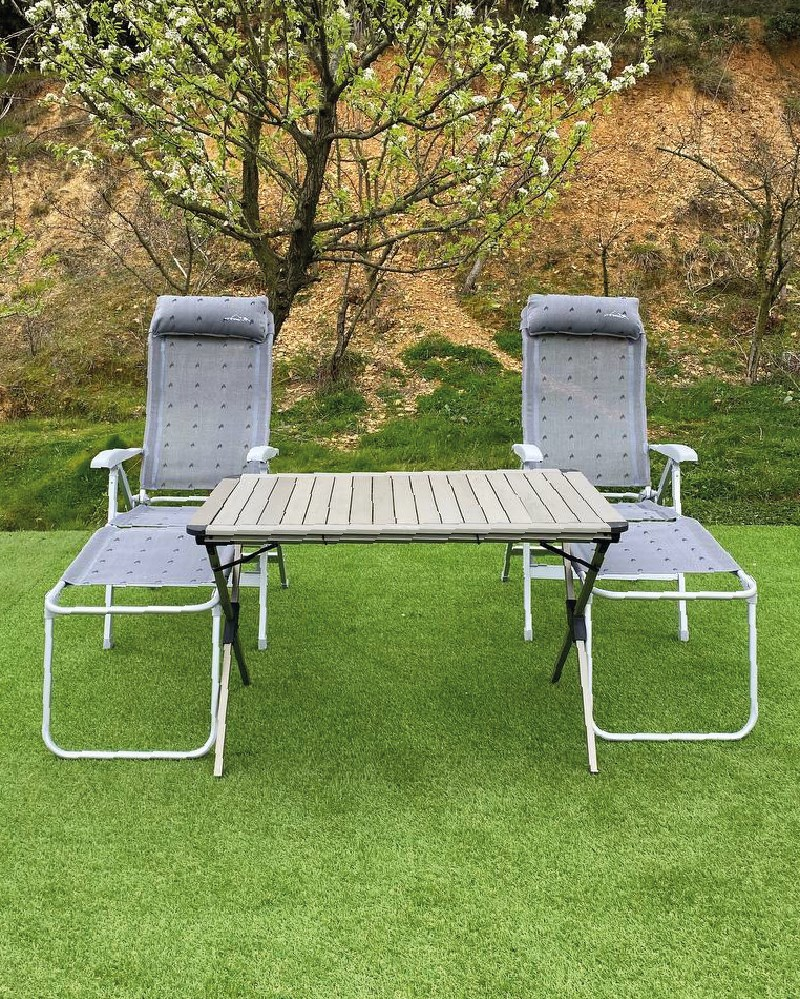 CAMPOUT XXL MASA +2 ŞEZLONG KOLTUK SET