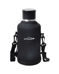 CAMPOUT ÇİFT KATMANLI TERMOS 2000 ML SİYAH