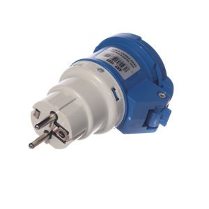 220V Dönüştürücü Adaptör Fiş 2P+T 16A
