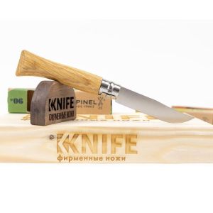 Opinel Inox No 6 Meşe Saplı Paslanmaz Çelik Çakı
