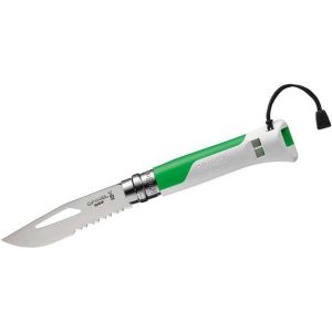Opinel No 8 Outdoor Fluo Paslanmaz Çelik Çakı (Yeşil)