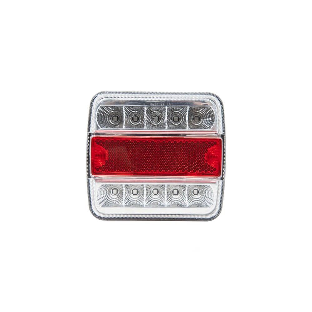 Römork ve Karavan Led Stop Lambası 12 Volt Kare