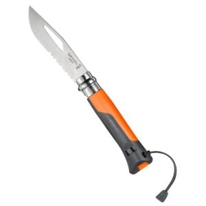 Opinel Inox 8 No Outdoor Paslanmaz Çelik Çakı (Turuncu)