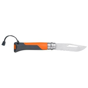 Opinel Inox 8 No Outdoor Paslanmaz Çelik Çakı (Turuncu)