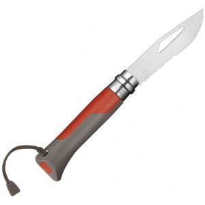 Opinel Inox No 08 Outdoor Paslanmaz Çelik Çakı (Kırmızı)