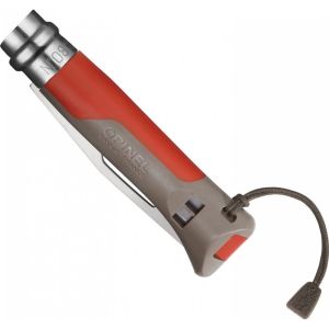 Opinel Inox No 08 Outdoor Paslanmaz Çelik Çakı (Kırmızı)