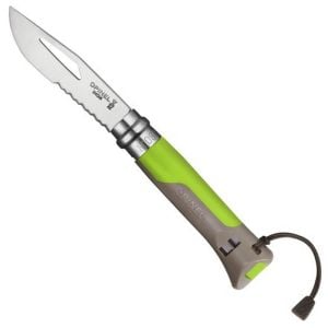Opinel Inox No 08 Outdoor Paslanmaz Çelik Çakı (Yeşil)