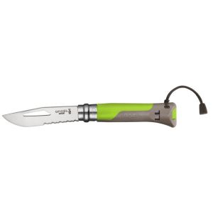 Opinel Inox No 08 Outdoor Paslanmaz Çelik Çakı (Yeşil)