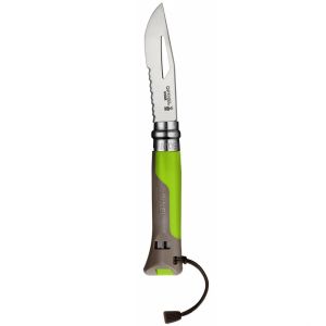 Opinel Inox No 08 Outdoor Paslanmaz Çelik Çakı (Yeşil)