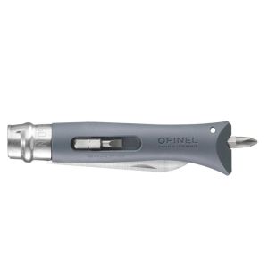 Opinel No 09 DIY Çok Amaçlı Paslanmaz Çelik Çakı (Gri)