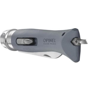Opinel No 09 DIY Çok Amaçlı Paslanmaz Çelik Çakı (Gri)