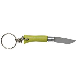 Opinel No 02 Anahtarlıklı Paslanmaz Çelik Çakı (A.Yeşil)