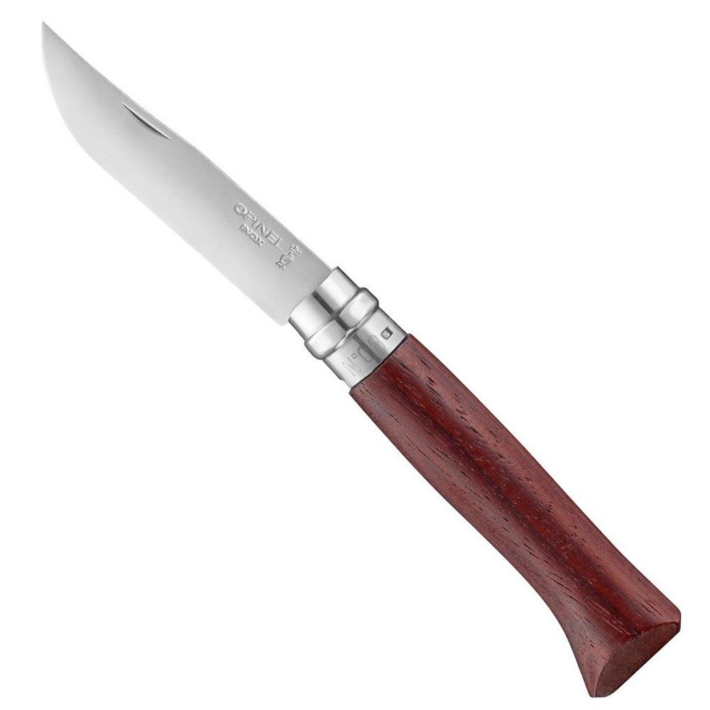 Opinel Inox No 8 Padouk Saplı Paslanmaz Çelik Çakı (Kutulu)