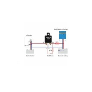 Victron Cyrix-Ct 12-24-120A Akıllı Akü Birleştirici