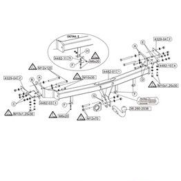 HYUNDAI Santa Fe Çeki Demiri 2006-2013 T (CM)