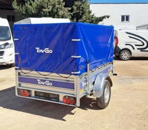 TOWGO DAMPERLİ YÜK RÖMORKU BRANDALI 2 MT