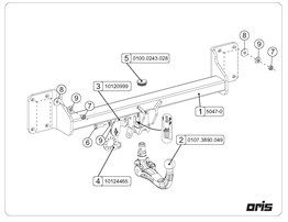 Bmw x5 Sökülebilir Çeki Demiri E70 2006-2013