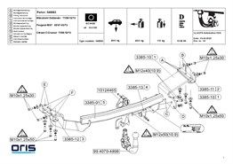 Citroen C-Crosser Sökülebilir Çeki Demiri