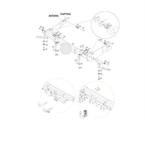 OPEL Antara Çeki Demiri