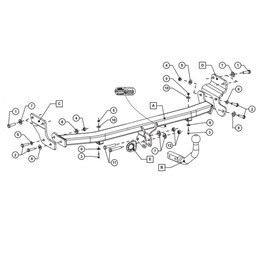 HYUNDAI i20 Çeki Demiri 2014-