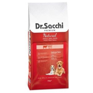 Dr.Sacchi Premium Natural Beef Yetişkin Köpek Maması 15 Kg