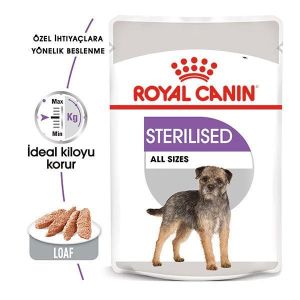 Royal Canin Sterilised Pouch Konserve Köpek Maması 85 Gr