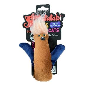 Matatabi Cats Sticky Peluş Kedi Oyuncağı Kahverengi 30 Cm