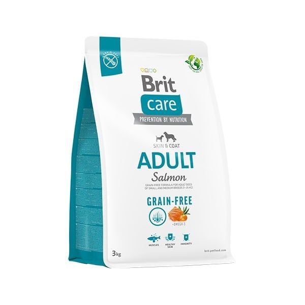 Brit Care Tahılsız Skin & Coat Somonlu Yetişkin Köpek Maması 3 Kg