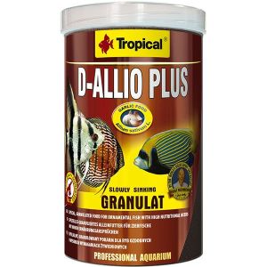 Tropikal D-Allio Plus Granulat Sarımsaklı Balık Yemi 100 Ml 60 Gr