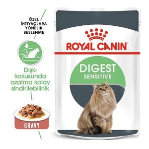 Royal Canin Digestive Sensitive Gravy Pouch Kedi Maması 85 Gr