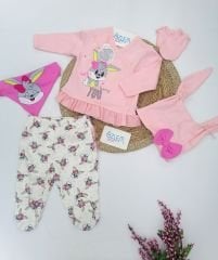 Buggs Bunny Pembe 5'li  Hastane Çıkışı