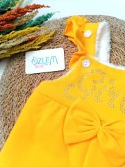 Girl Welsoft Sarı Salopet