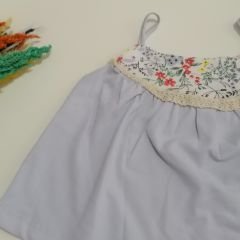 Kuş Figürlü Eflatun Bebek Takım