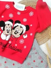 Minie& Mickey Yeni Yıl Temalı Çocuk Takım